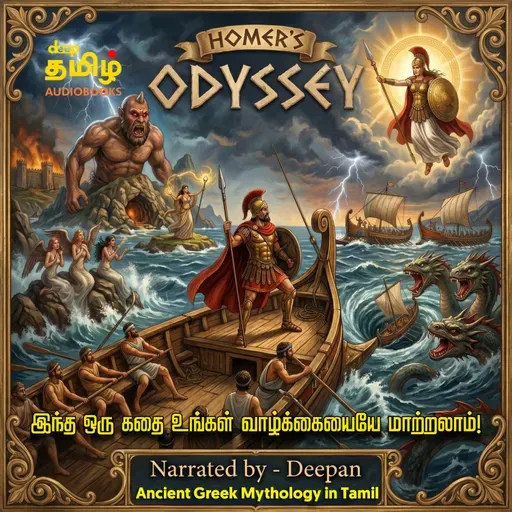 The Odyssey Story in Tamil: ஒடிஸி கதை தமிழில் | ஒற்றைக்கண் அரக்கனிடம் சிக்கிய ஒடிசியஸ்