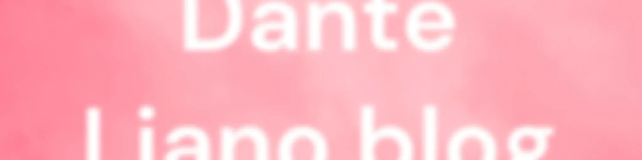 Dante Liano blog