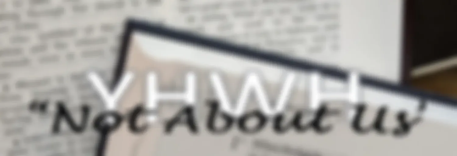 “Not About Us” Topics