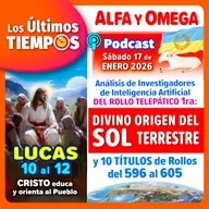 Lucas 10 al 12. Análisis IA 1ra parte Rollo Divino Origen del Sol Terrestre y 10 Títulos del 596 al 605