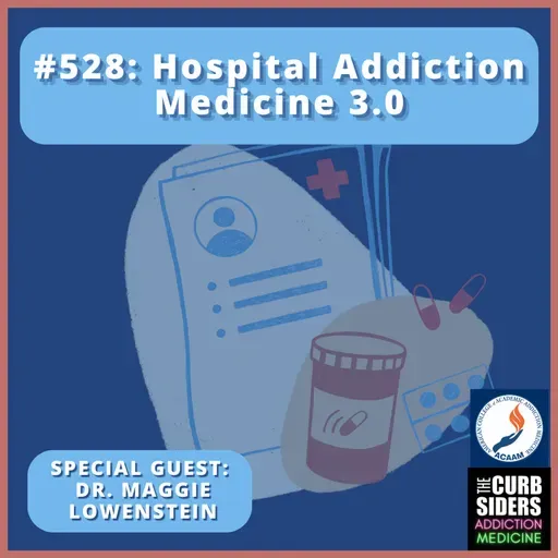 #528 Hospital Addiction Medicine 3.0 with Dr. Maggie Lowenstein