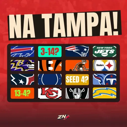 Veja quantas vitórias cada time da AFC terá na NFL 2025 [S3E108]