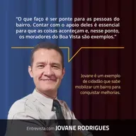 Bairro Boa Vista em Itajubá (MG), Jovane Rodrigues