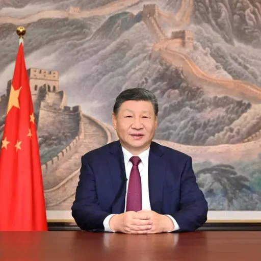 Chinese president delivers New Year speech