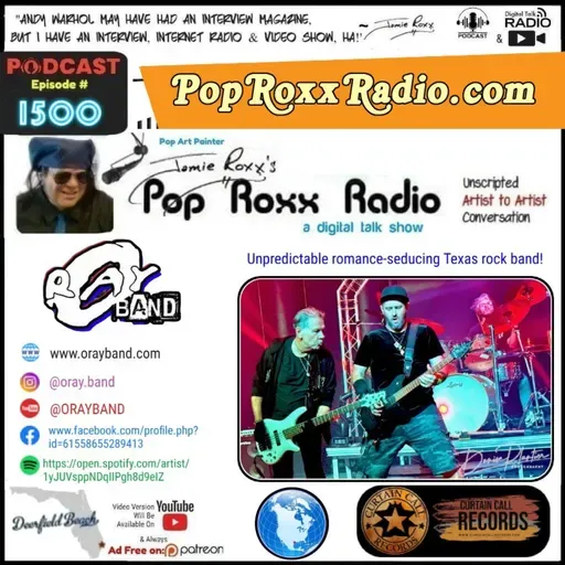 Oray Band (An unpredictable romance-seducing Texas rock band!) | Pop Roxx Radio