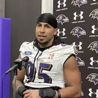 Tavius Robinson excited to add versatility to Ravens pass rush late in season