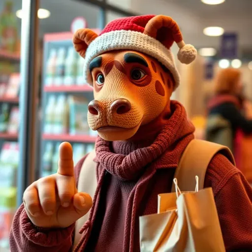 El camello del botón rojo