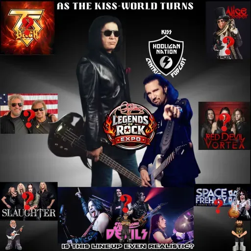 As the KISS-World Turns: Gene Simmons’ Vegas Expo Lineup Predictions or just dreams?