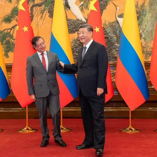 China con aroma a café