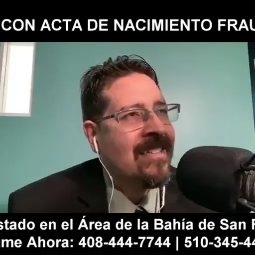 Licencia con acta de nacimiento fraudulenta