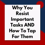 Why you resist taking healthy action AND how to tap to clear your resistance (Pod #687)