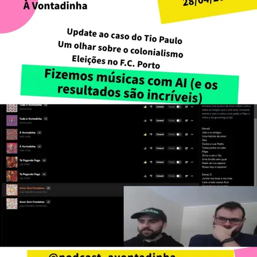Ficamos chocados com a qualidade das músicas geradas em segundos! (e outros tópicos interessantes!)