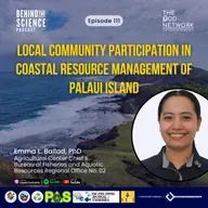 Ep111 - Local community participation in coastal resource management of Palaui Island