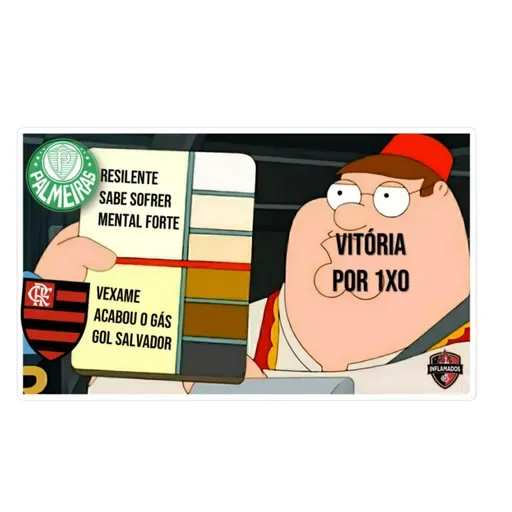 "Mas professor só foi de 1 x 0"