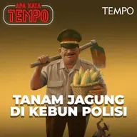 Tanam Jagung di Kebun Polisi