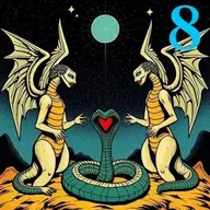 Buenos presagios, 8 (voz humana)