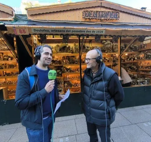 La Fira de Santa Llúcia inaugura el Nadal a Barcelona