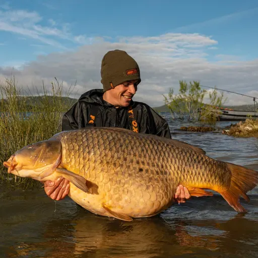 Raúl Aunión Martínez, Récord España Carpa de 37 kilos y 260 gramos pescada en Orellana. @raul_aunion03