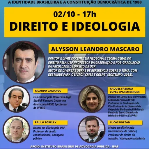 Entrevista com o Dr. Alysson Leandro Mascaro – Pergunta do Dr. Ricardo Camargo