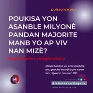 #2 Majorite Manb Legliz la Ap Viv nan Mize padan Asanble a Milyonè