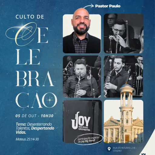 Culto 05/11/2025 - Desenterrando Talentos, Despertando Vidas