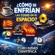¿Cómo rayos se enfrían las cosas, y qué pasa cuando no hay aire en el espacio?