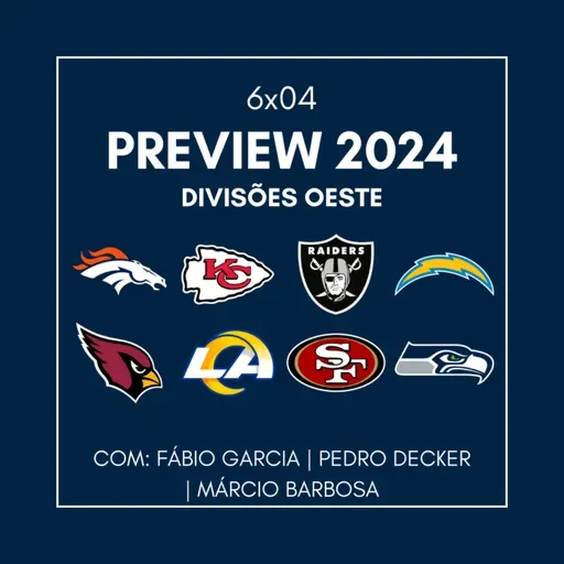 6x04 - Preview da Temporada: AFC e NFC East