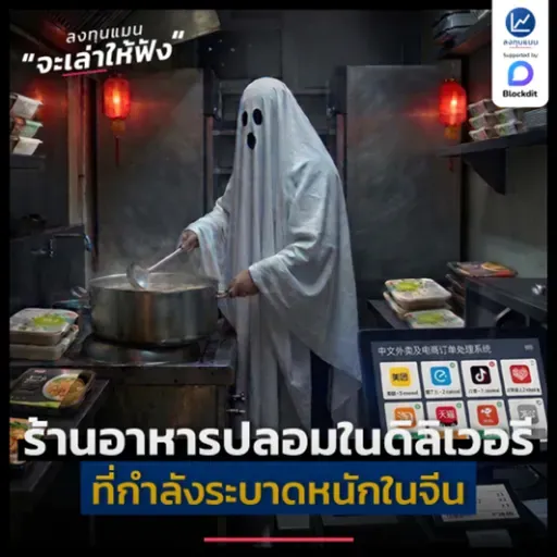 สรุปเหตุการณ์ ร้านอาหารปลอมในดิลิเวอรี ที่กำลังระบาดหนักในจีน ? | ลงทุนแมนจะเล่าให้ฟัง
