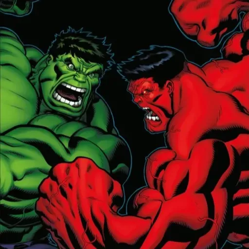 Hulk Rojo-Cuando el Gigante Esmeralda se enfrentó a su némesis