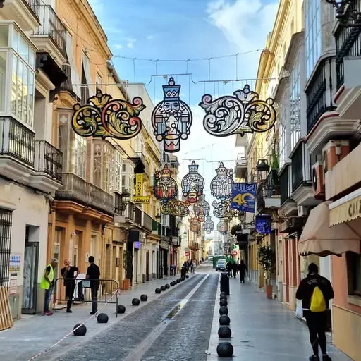 Cuándo se encienden las luces de Navidad en El Puerto 2025: el mejor lugar para verlas