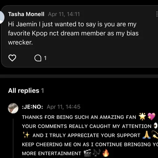 I got all 35 reply back comments from all the Kpop boy bands on Weaverse app