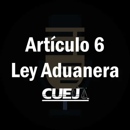 Artículo 6 Ley Aduanera México