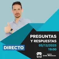 ⚡ (105) Directo de PREGUNTAS y RESPUESTAS (03-12-2025 · 19:00 H)