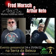 De carona com Fred Morsch e Arthur Neto - Histórias Inéditas e evento na Serra da Beleza