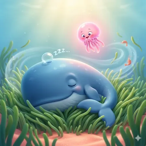 Good Night, Snoring Big Whale🐳