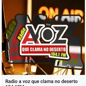 WEB RADIO A VOZ QUE CLAMA NO DESERTO