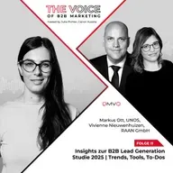 Insights zur B2B Lead Gen Studie 2025 | Trends, Tools, To-Dos