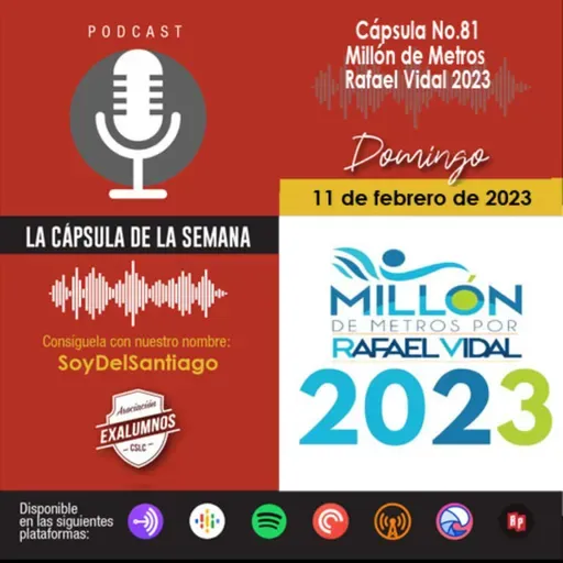 Millón de Metros Rafael Vidal 2023
