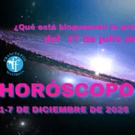 HORÓSCOPOS 1-7 DE DICIEMBRE DE 2025- ¿Qué está bloqueando tu próxima ascensión 17 de julio de 2026?