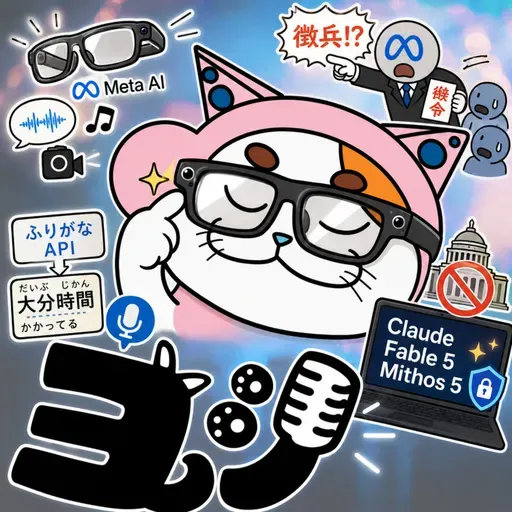 148B.Rayban Meta レビュー/フリガナ/Claude Fabble 5