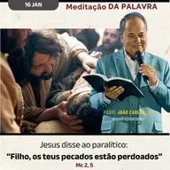 16 de janeiro - Meditação da Palavra do Senhor