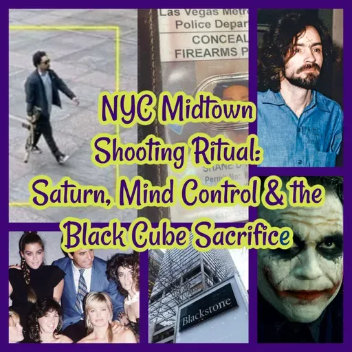 NYC Midtown Shooting Ritual: Saturn, Mind Control, Modeling, Epstein & the Black Cube Sacrifice