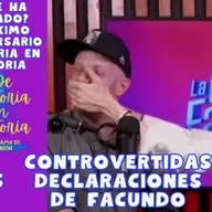 Fuertes declaraciones de Facundo