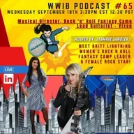 Warrior Women in Business Podcast 65 - Britt Lightning, VIXEN Rock N Roll Fantasy Camp Director