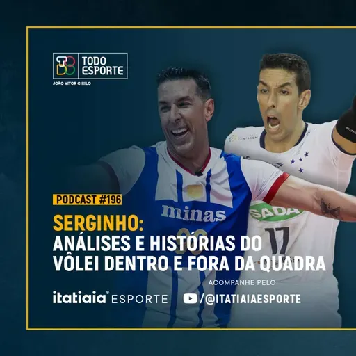 Serginho | Ídolo de Cruzeiro e Minas fala do vôlei brasileiro e vida fora da quadra
