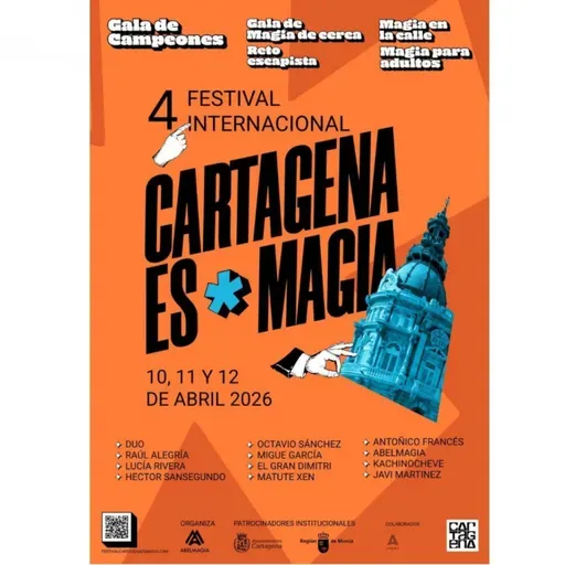 EL ROMPEOLAS T08C058 Cartagena se convierte en el epicentro del ilusionismo con la cuarta edición de "Cartagena es Magia" (29/03/2026)