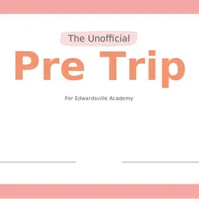 Pretrip