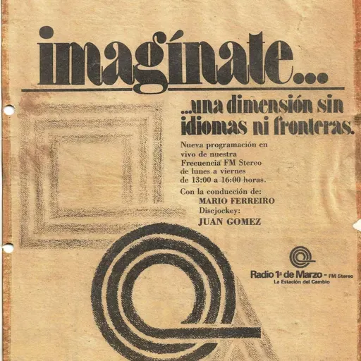 1984-02-01-Apertura del primer programa de "Imagínate" por 1º de Marzo FM.