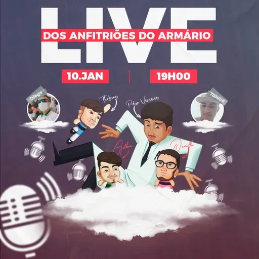 Live com anfitriões - #06 (Primeira do ano)