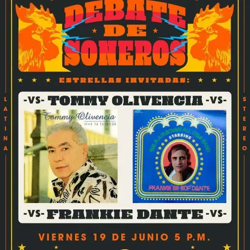 Debate de Soneros - Tommy Olivencia VS Frankie Dante - 19 de Junio de 2026